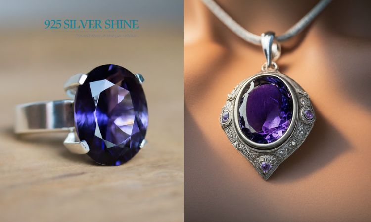 Combination of Iolite and 925 sterling Silver: Elevating Your Jewelry Collection to the Next Level